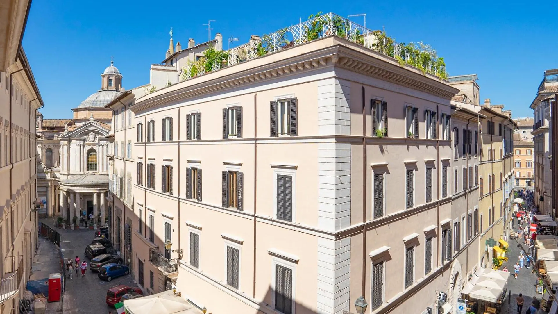 Апартаменты Piazza Navona Elegant And Central Three-Room Apt Рим
